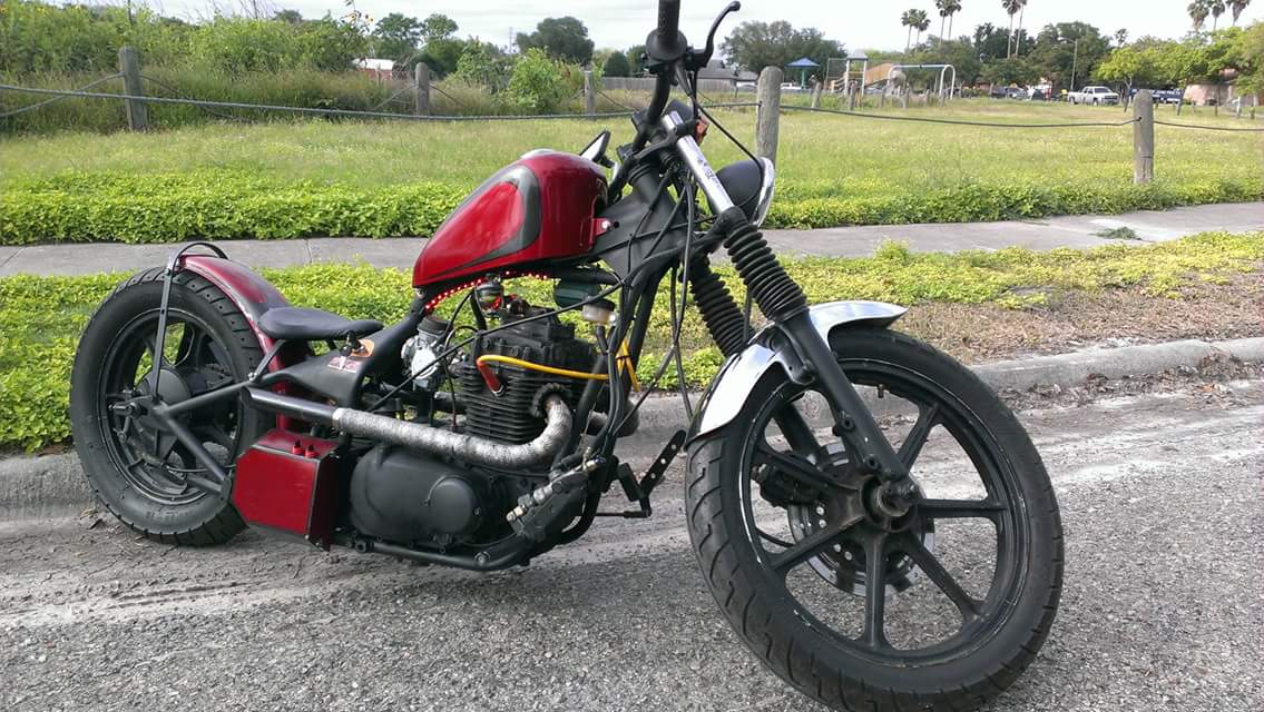 Custom hardtail barhopper