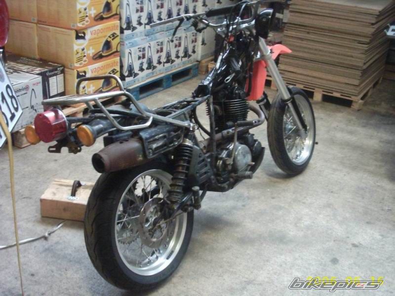 XT500 Supermoto Umbau